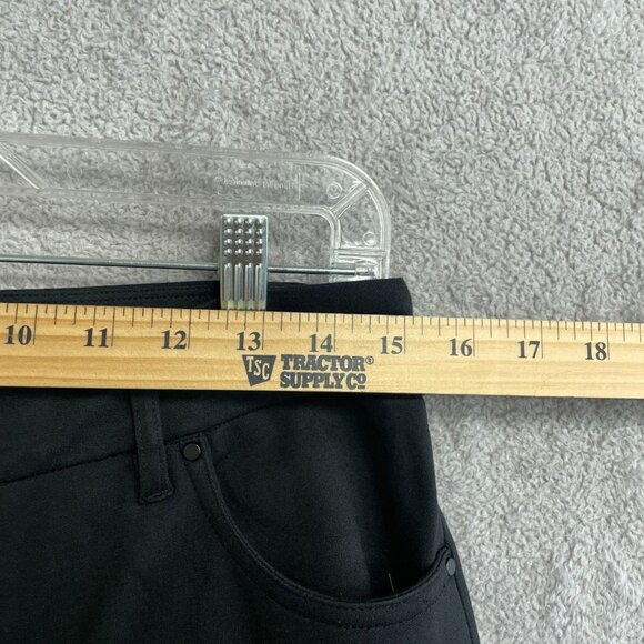 NEW S.C. & Co. Women's M Black Pull-On Slim Leg 5 Pocket Pants Stretched - Picture 6 of 10